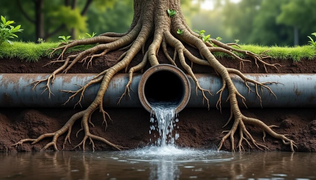 découvrez pourquoi les racines d'arbres représentent un danger majeur pour vos canalisations enterrées et comment prévenir les dégâts causés par leur croissance.
